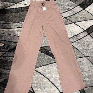 Light Pink Office Pants, Fashion NOVA. Medium